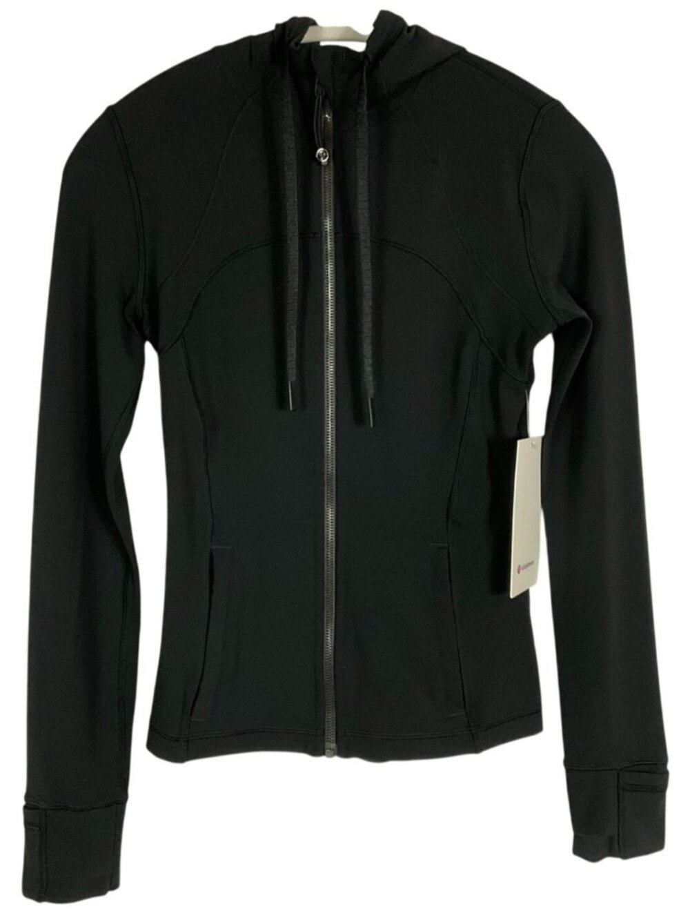 lululemon Hooded Define Jacket Nulu Black NWT Size 4 LW4BQYS
